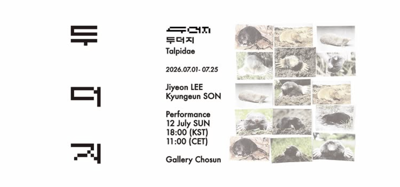 두더지 | 이지연, 손경은, 갤러리 조선